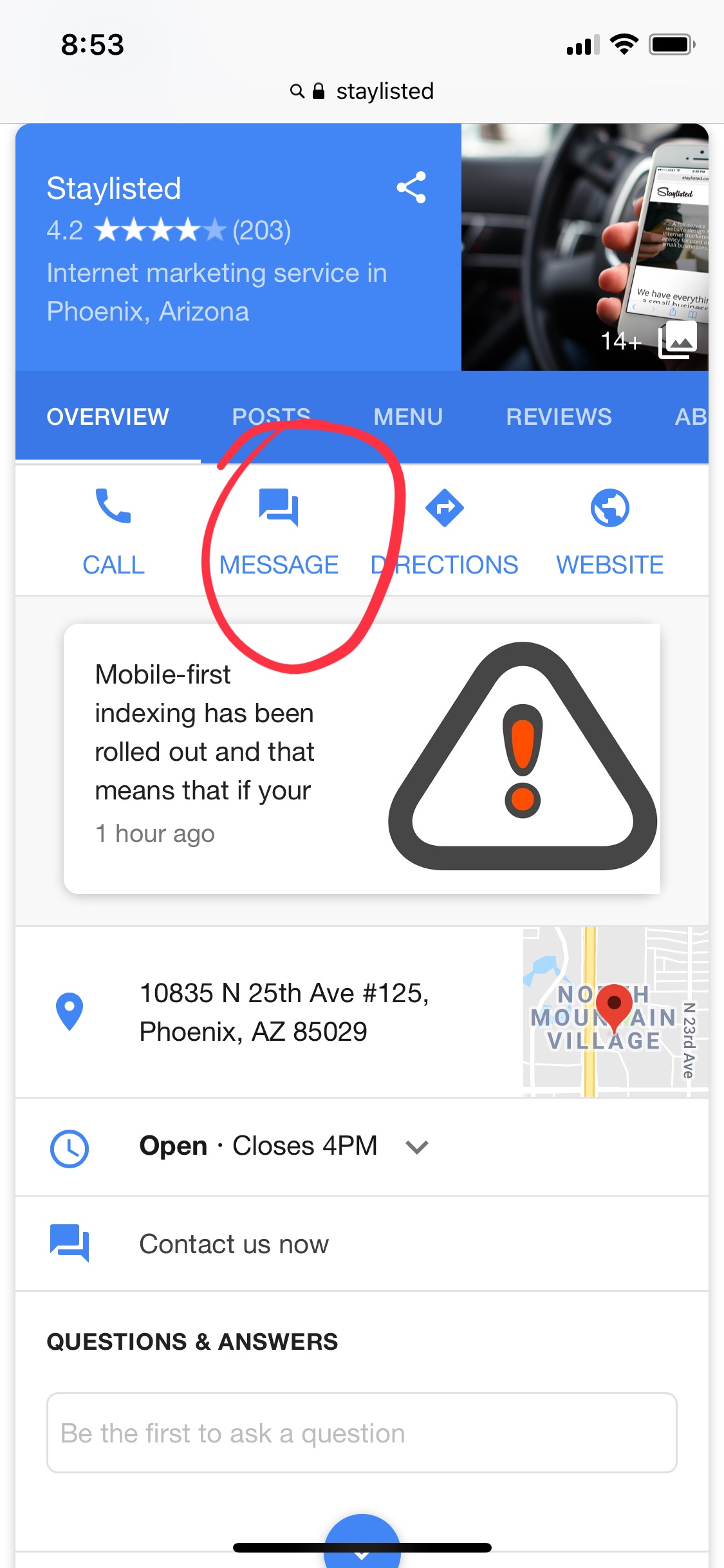 google messaging