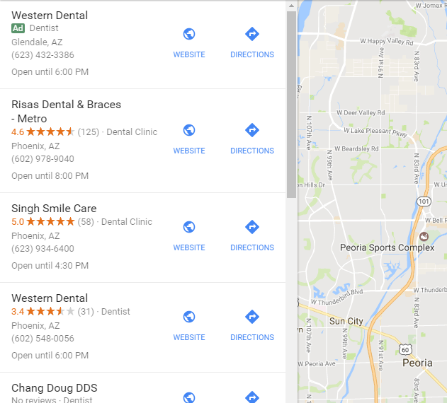 Google Local Pack