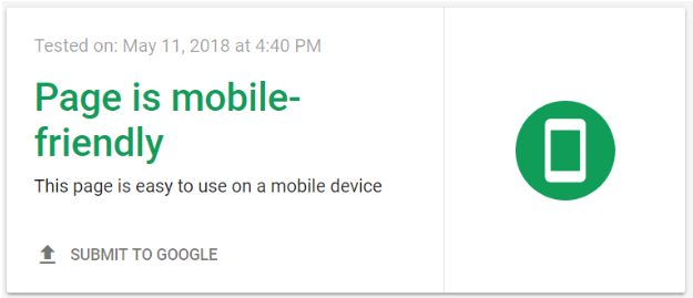 Google mobile friendly