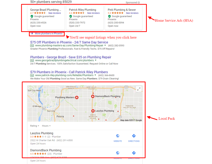 Google Search Example